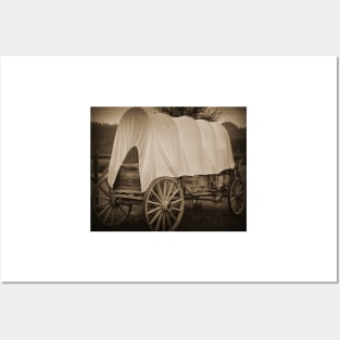 Old Covered Wagon Posters and Art